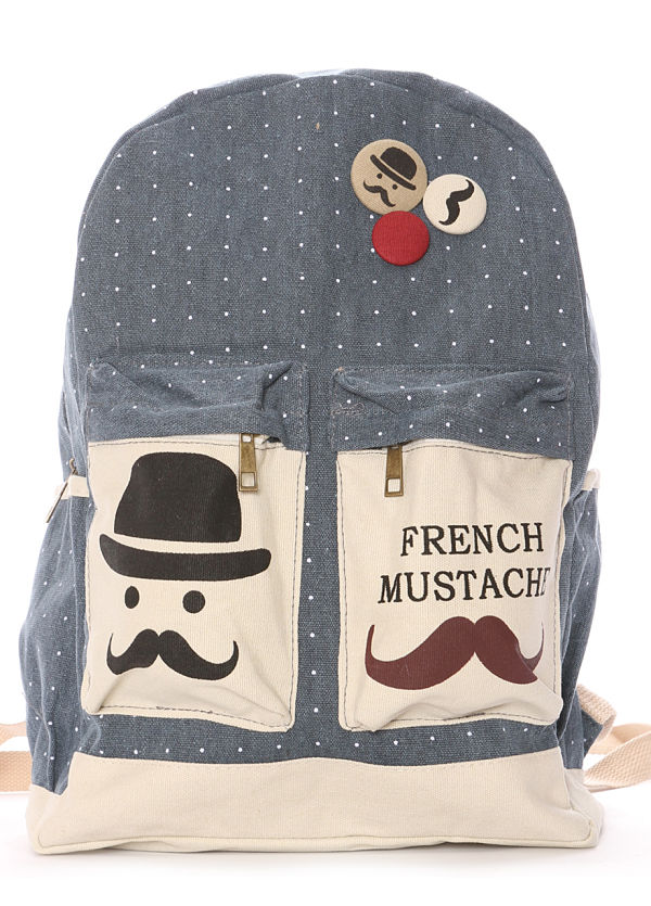 Backpack French Moustache